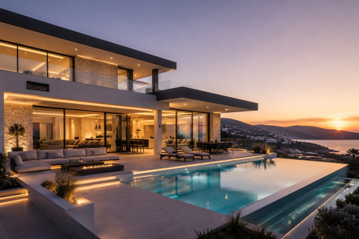 Modern Villa Tasarımlarında Öne Çıkan Detaylar